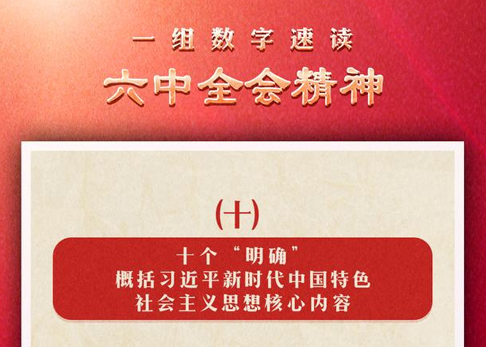 2021年十九届六中全会决议中的10个明确详细解读